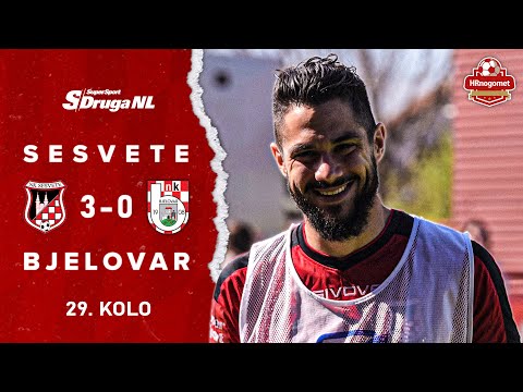 Sažetak: NK Sesvete 3-0 NK Bjelovar (29. kolo SuperSport 2. NL)