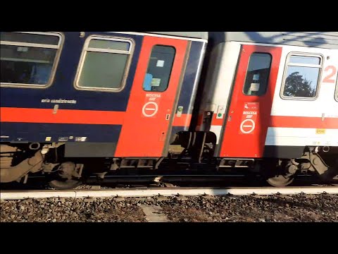 DEVIAZIONE ICN 754 Lecce-Torino sulla Torino-Milano, con una carrozza IC SUN ed E402B!