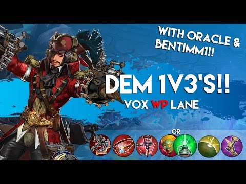 Vainglory Gameplay - Episode 168: Dem 1v3's!! Vox |WP| Lane Gameplay |1.14|