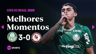 SOSA CRAVA DUAS VEZES, TEM GOL ANULADO E ADVERSÁRIO É EXPULSO DIRETO | PALMEIRAS 3X0 JACUIPENSE