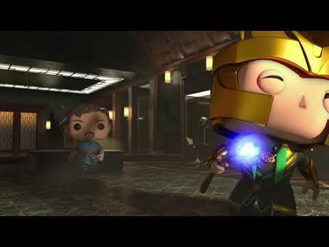 Avengers: Doctor Strange vs Loki fighting