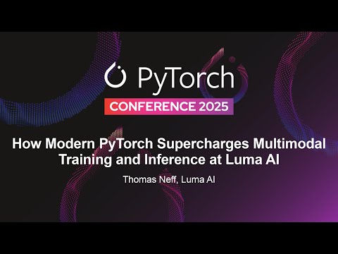 PyTorch Conference 2025 Talk