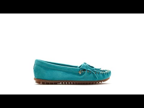 Minnetonka "Kilty" Suede Loafer Moccasin