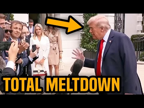 特朗普對記者發飆："安靜！" (Trump LOSES IT on reporter: “BE QUIET!”)
