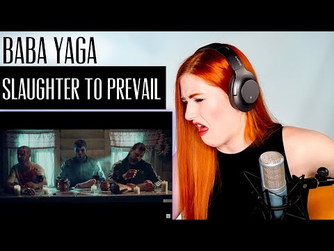 VOICE COACH REACTS | Slaughter to Prevail... BABA YAGA | the most russian video i have ever seen...