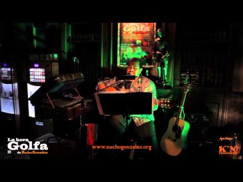 Nacho González en directo. Hace calor