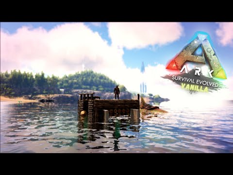 Ark Vanilla #03 - Base Móvel Domadora de Tubarões