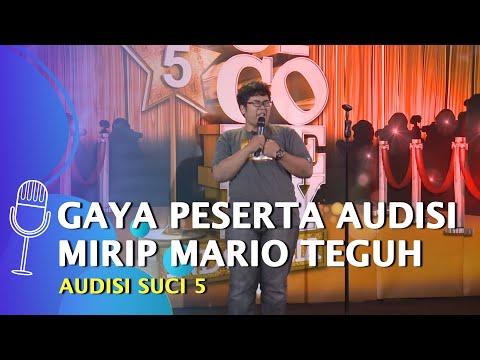Gaya Bicara Mirip Mario Teguh! Audisi Stand Up Ubai: Polisi Gak Boleh Melambai atau Latah - SUCI 5