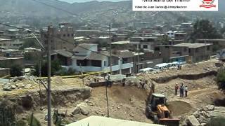 preview picture of video 'Jose Galvez Barrenechea - rotura matriz de agua potable ( VMT - Peru )'
