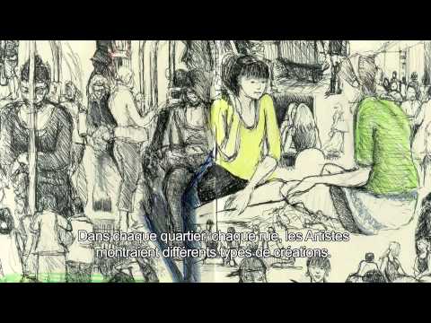 Parcours d'Artistes de Saint-Gilles - Présentation de Agnès et John Rubery