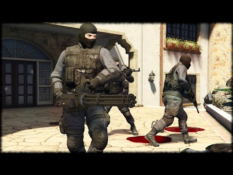 GTA 5 - US Army VS Swat - NPC Wars