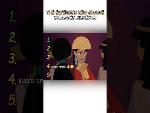 Unhinged Moments of The Emperor's New Groove Part 1  #shorts