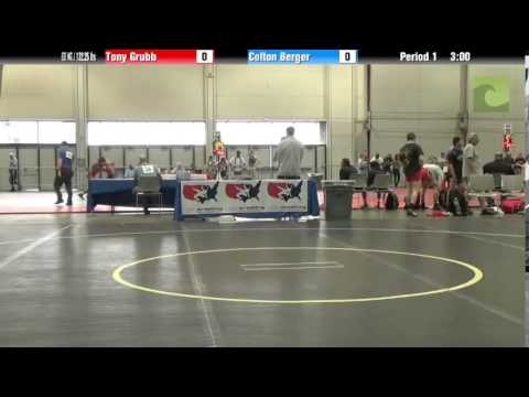 Men 60 KG / 132.25 lbs - Tony Grubb vs. Colton Berger
