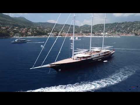KORU & ABOENA- Jeff Bezos luxury yacht - Portofino & Santa Margherita Ligure