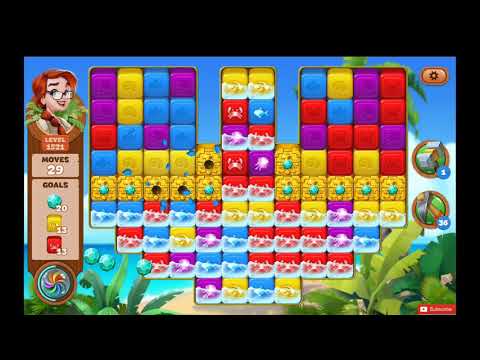 Lost Island Blast Adventure Level 1521 NO BOOSTERS - A S GAMING ✔