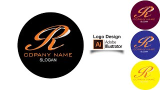 logo design | Letter Logo Design | Adobe Illustrator Tutorial