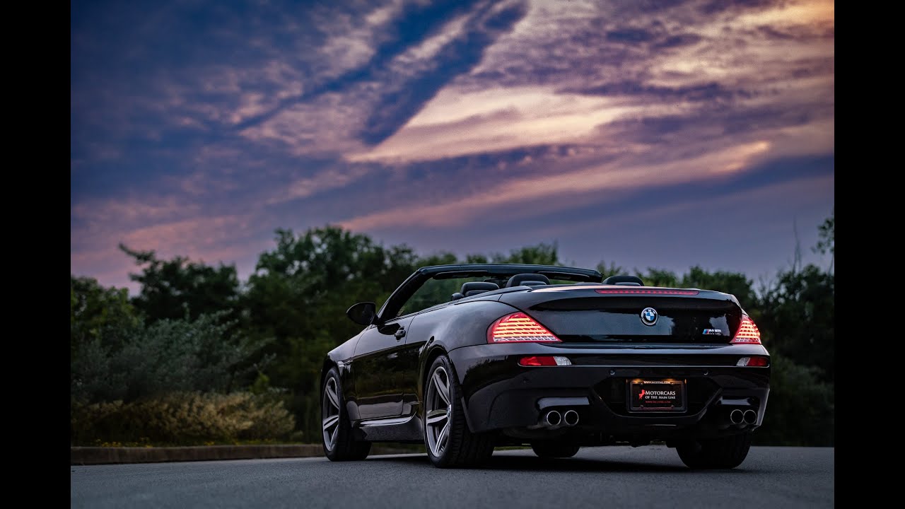 2009 BMW M6 Convertible 6-Speed Manual Short Test Drive ...