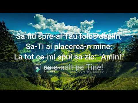 Prin har Tu, Doamne, m ai zidit | Cantare de Lauda