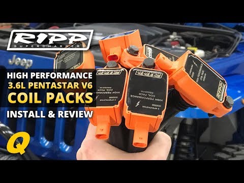 Jeep Wrangler JK Coil Pack Install with RIPP High Performance Coil Packs for 2012-2018 3.6L V6