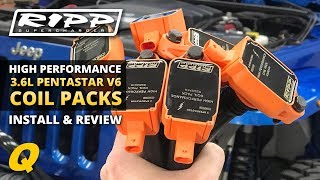 Jeep Wrangler JK Coil Pack Install with RIPP High Performance Coil Packs for 2012-2018 3.6L V6