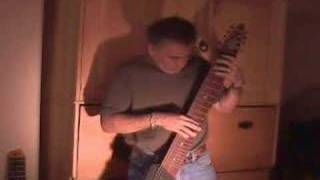 Video thumbnail for SB8 Chapman Stick 8 string tapping guitar with midi by Frank Boxberger