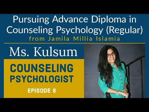 Diploma in Counseling Psychology from Jamia Millia Islamia | Careers in Psychology 2020