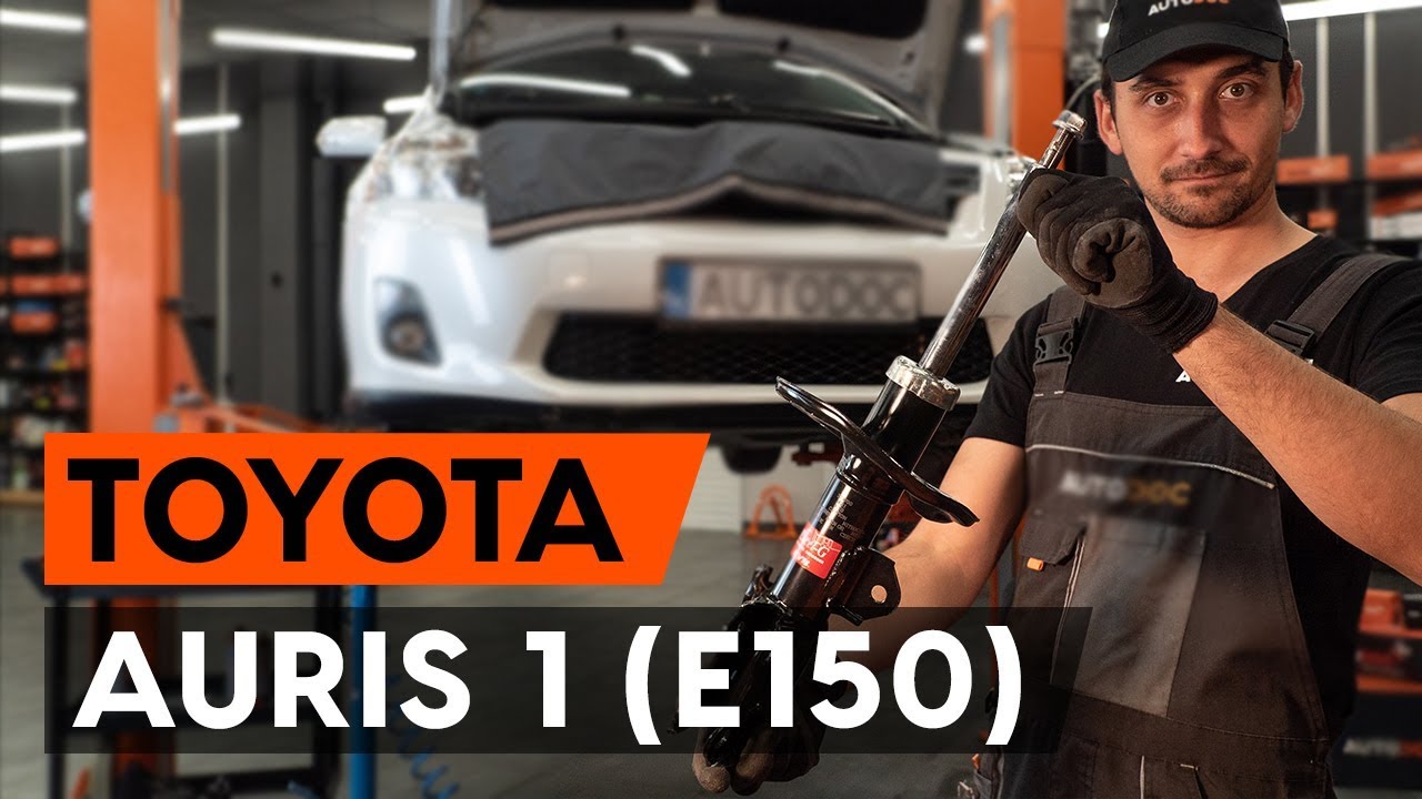 Jak vyměnit přední pérovací jednotka na Toyota Auris E15 – návod k výměně