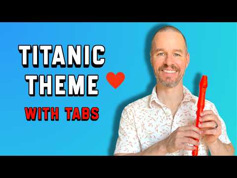 Learn “My Heart Will Go On” on Recorder 🎵 Titanic Theme Tutorial (With Tabs)