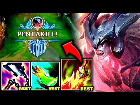 AATROX TOP IS BROKEN THIS PATCH AND ITS AMAZING! (PENTA KILL) - S13 Aatrox TOP Gameplay Guide