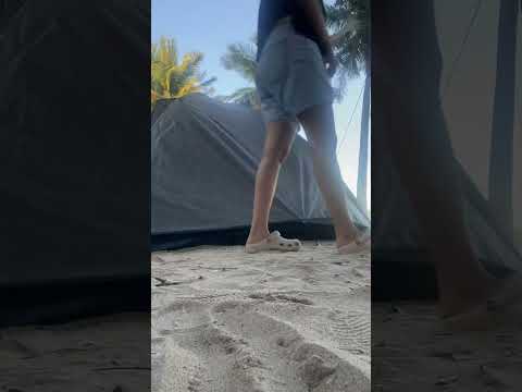 Beach camping🏕️🌊 @ Casita’s Beach Resort Sta. Magdalena Sorsogon