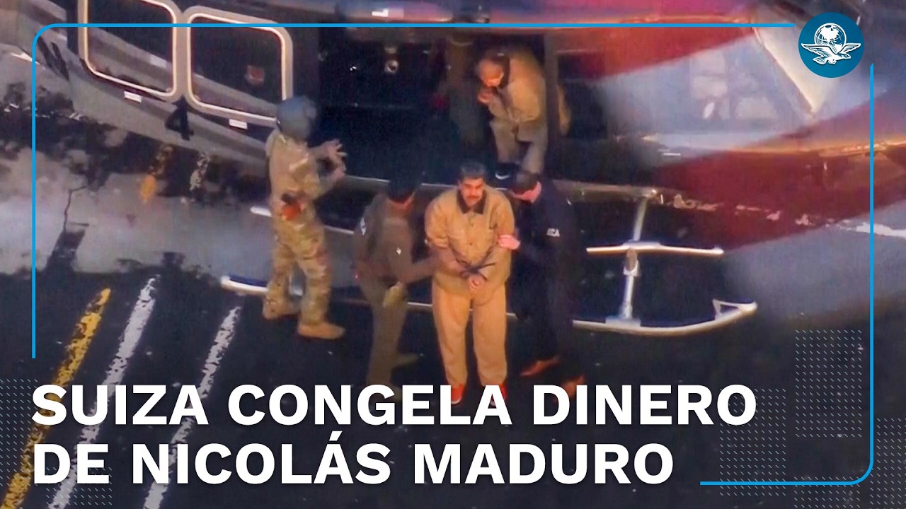 Tras el arresto de Maduro, Suiza congela los bienes del venezolano