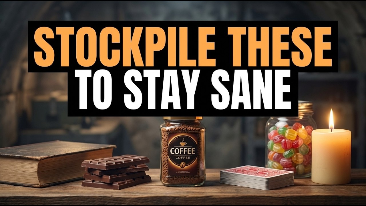 15 Comfort Items to Keep You Sane During SHTF | The Ultimate Moral Booster Stockpile