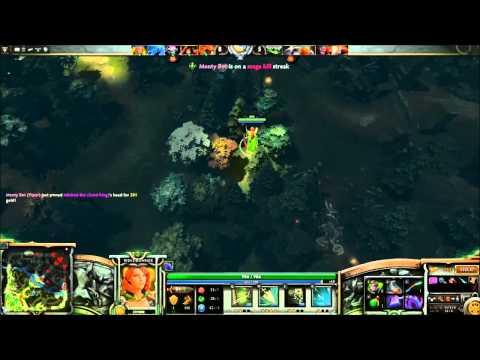 Dota 2 Training - Mission 6 "Botmatch" p3 - Windrunner