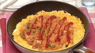 【3分クッキング公式】BIGオープンオムライス