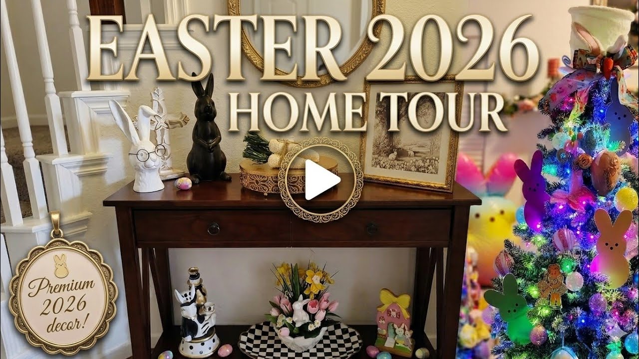 Our FIRST Easter 2026 Home Tour 🐣✨ New Home Decor Reveal!