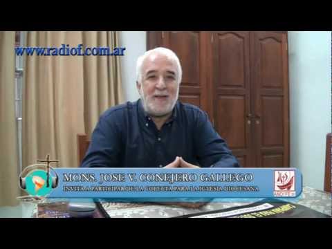 Mons Jose Vicente Conejero - Invitacion a Participar de la Colecta para la Iglesia Diocesana