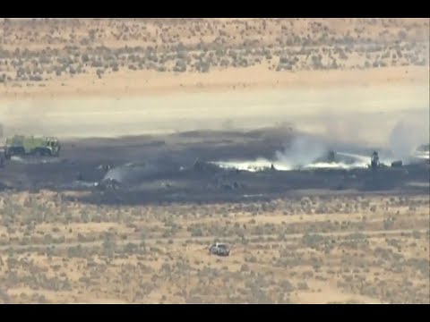 US Air Force B-52 crashes in California