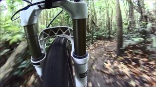Las Tablas Trail in the Monagas Mtb Park