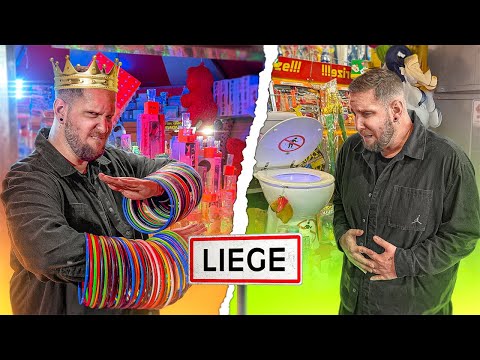 I SHOCK the BELGIANS at the HOOP STAND, the HALLUCINATING FAIRGROUND…