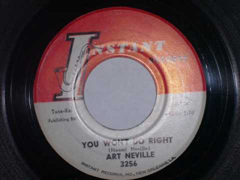 Art Neville "You Won't Do Right" Northern Soul R&B