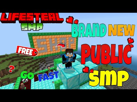 Best Free Public SMP Server For MCPE 🥰 1.19+ | How To Join 24x7  #minecraft #smp