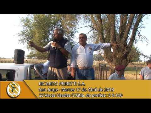 17-04-18 Venta de Vientres - Ricardo Peiretti S.A. - San Jorge.