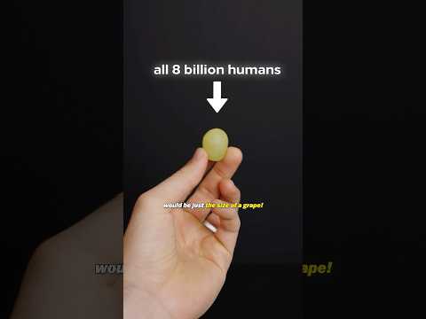 Atoms are 99.999% Empty Space!