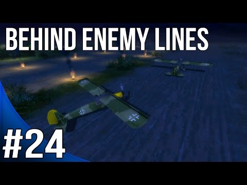 Men of War Red Tide Walkthrough - Mansteins Guns - Behind Enemy Lines