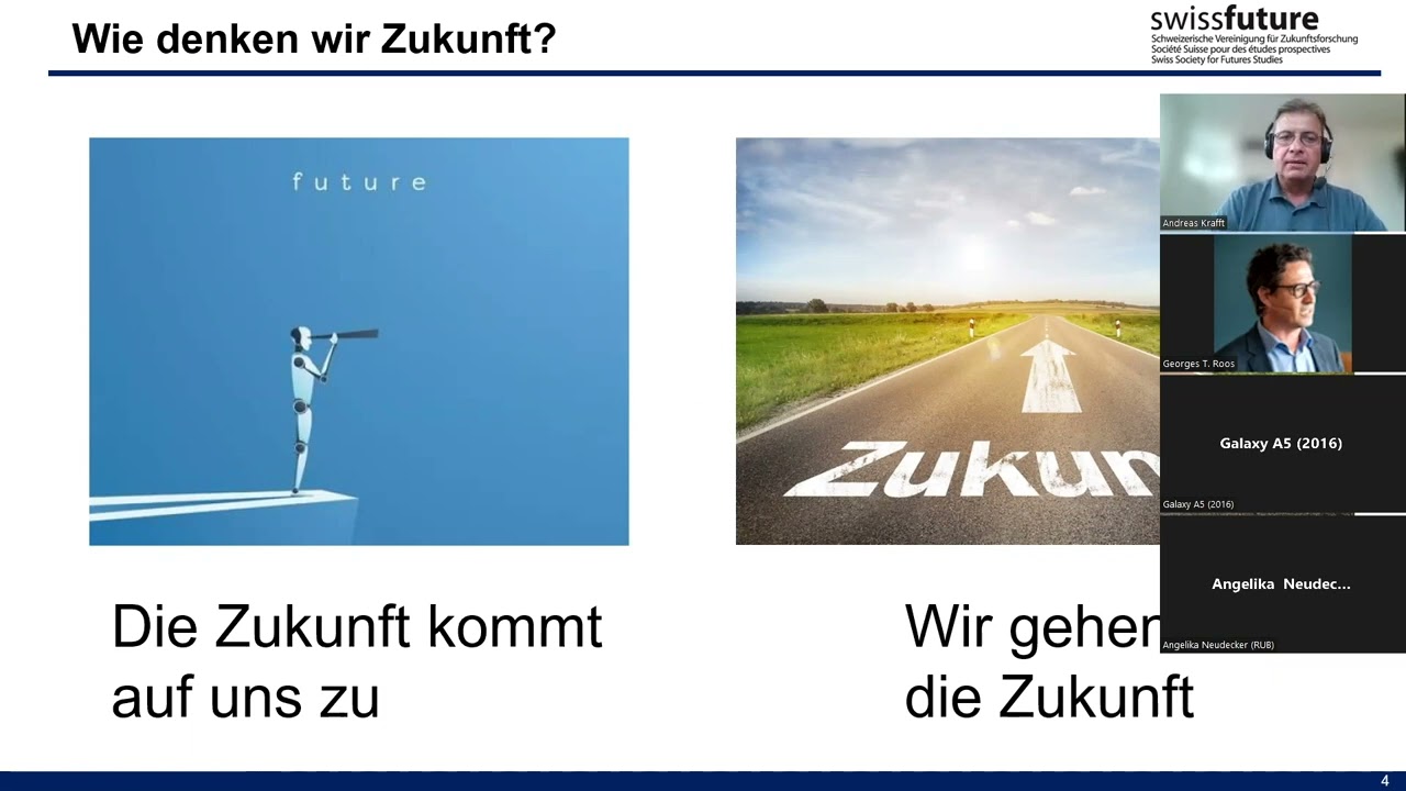 swissfuture 1. Webinar: «Unsere Hoffnungen, unsere Ängste, unsere Zukunft»