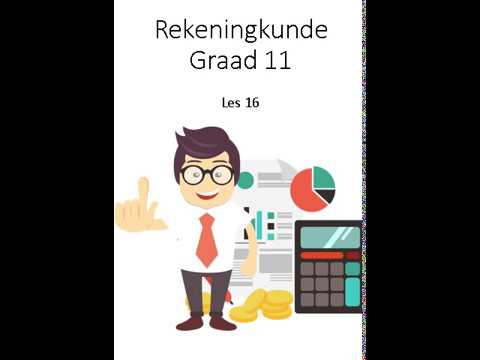 REKENINGKUNDE GRAAD 11: 02 Junie 2020 - periode 5 (02115)