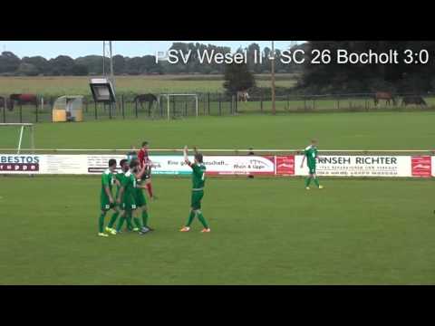 Saison 2014/2015 2. Spieltag: PSV Wesel II - SC 26 Bocholt