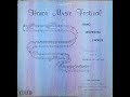 HONOR MUSIC FESTIVAL BAND ORCHESTRA CHORUS Bakersfield CA FEB 6 1971