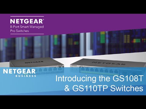 Gs110tp prosafe 8-port gigabit poe smart switch with 2 gigab...