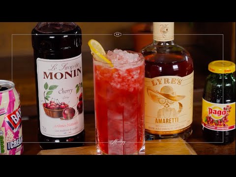 How To Make A Non-Alcoholic Bakewell Fizz | Cocktail Masterclass Drink Recipe | Vegan Friendly